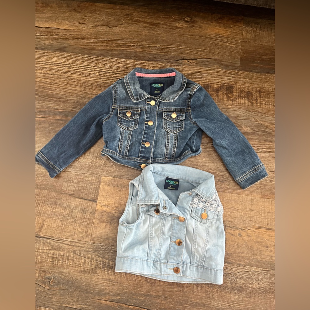 2T girls Jacket and Vest Set